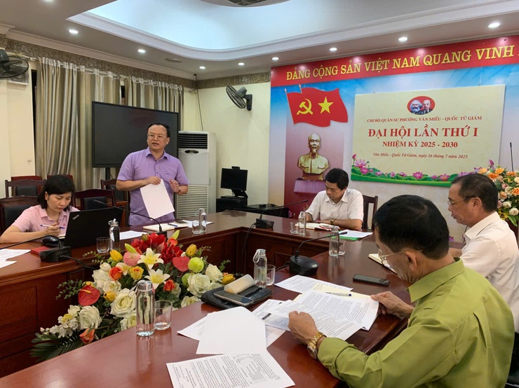 PHƯỜNG VĂN MIẾU – QUỐC TỬ GIÁM TRIỂN KHAI HOẠT ĐỘNG TÍN DỤNG CHÍNH SÁCH NHỮNG THÁNG CUỐI NĂM 2025- Ảnh 2.