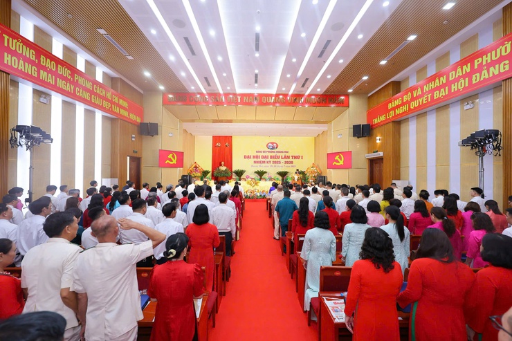 ĐẠI HỘI ĐẠI BIỂU ĐẢNG BỘ PHƯỜNG HOÀNG MAI LẦN THỨ I, NHIỆM KỲ 2025-2030 THÀNH CÔNG TỐT ĐẸP!- Ảnh 2.