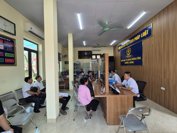 Xã Chương Dương đứng vị trí top 3
“Bộ chỉ số phục vụ người dân” tháng 7/2025- Ảnh 3.