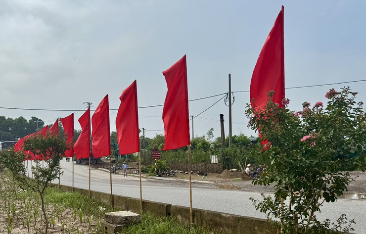 Phường Lĩnh Nam rực rỡ cờ hoa chào mừng Đại hội Đại biểu Đảng bộ Phường lần thứ I, nhiệm kỳ 2025-2030- Ảnh 10.