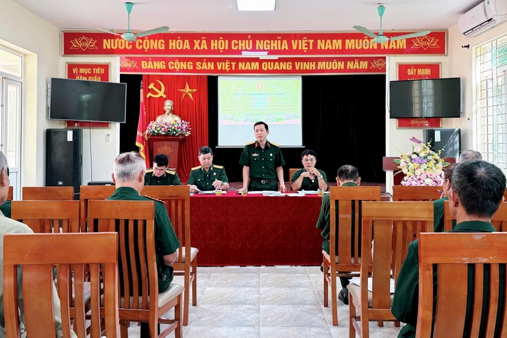 Hội Cựu chiến binh xã Nam Phù: kiện toàn nhân sự, phát huy truyền thống "Bộ đội Cụ Hồ"- Ảnh 2.