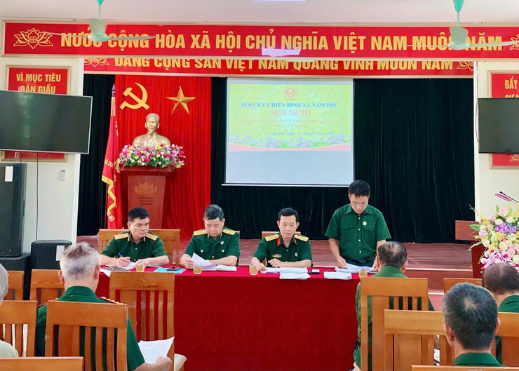 Hội Cựu chiến binh xã Nam Phù: kiện toàn nhân sự, phát huy truyền thống "Bộ đội Cụ Hồ"- Ảnh 3.