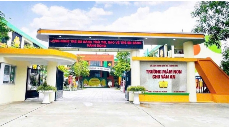 Trường Mầm non Chu Văn An: Nơi yêu thương, chắp cánh những ước mơ.- Ảnh 1.