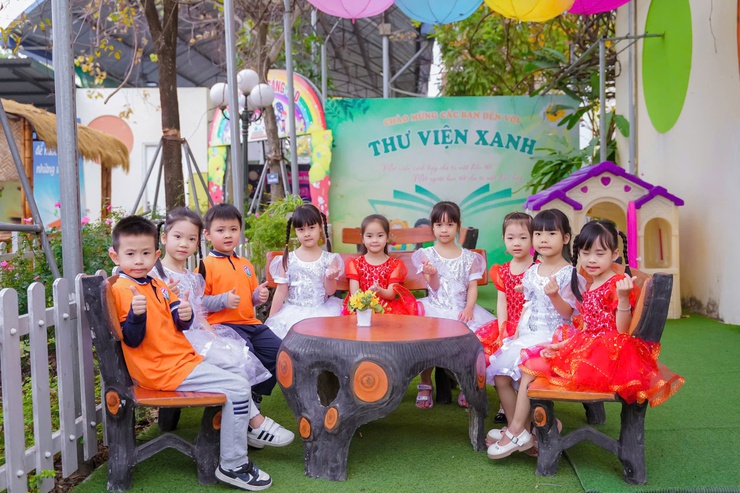 Trường Mầm non Chu Văn An: Nơi yêu thương, chắp cánh những ước mơ.- Ảnh 12.