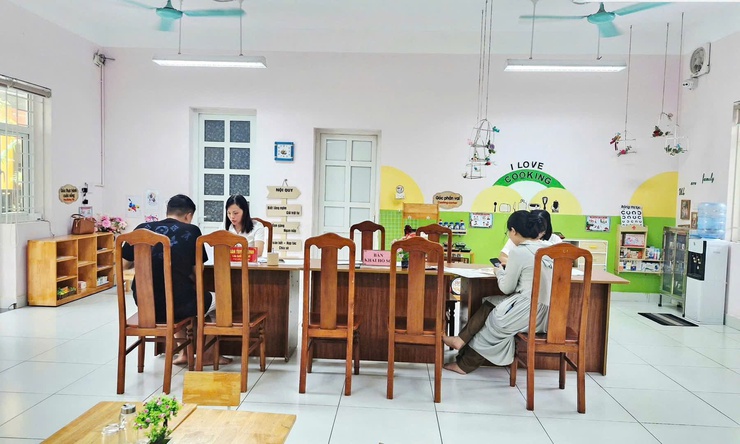 Trường Mầm non Chu Văn An: Nơi yêu thương, chắp cánh những ước mơ.- Ảnh 14.