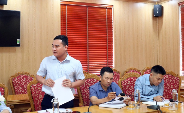 Ủy ban MTTQ Việt Nam xã Quảng Bị tổ chức hội nghị đóng góp ý kiến vào dự thảo báo cáo chính trị của Đại hội Đảng bộ xã lần thứ nhất- Ảnh 2.