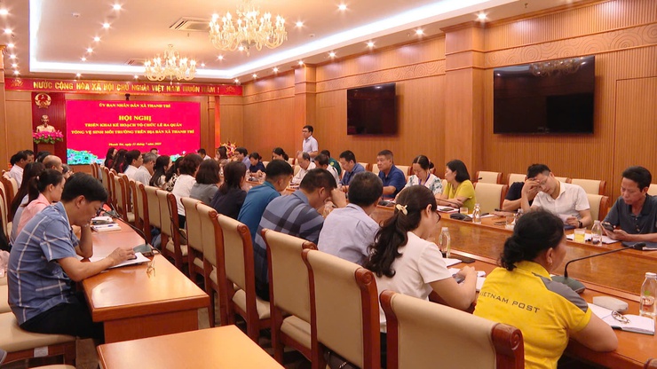Xã Thanh Trì: Triển khai Kế hoạch tổ chức Lễ ra quân  tổng vệ sinh môi trường trên địa bàn- Ảnh 2.