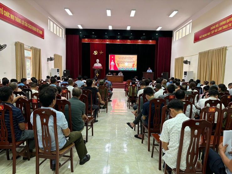 UBND XÃ HỒNG VÂN TỔ CHỨC HỘI NGHỊ ĐÁNH GIÁ CÔNG TÁC THÁNG 7 – THÁNG ĐẦU TIÊN THỰC HIỆN MÔ HÌNH CHÍNH QUYỀN ĐỊA PHƯƠNG 2 CẤP- Ảnh 2.
