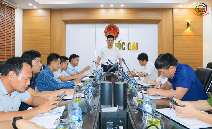 Hội nghị kiểm đếm, xử lý vi phạm đất đai, trật tự xây dựng trên địa bàn xã Quốc Oai- Ảnh 1.