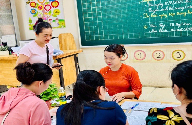 TRIỂN KHAI HIỆU QUẢ CÔNG TÁC TUYỂN SINH TRỰC TUYẾN LỚP 1, NĂM HỌC 2025 – 2026 TẠI CÁC TRƯỜNG HỌC TRÊN ĐỊA BÀN XÃ THANH TRÌ
- Ảnh 2.
