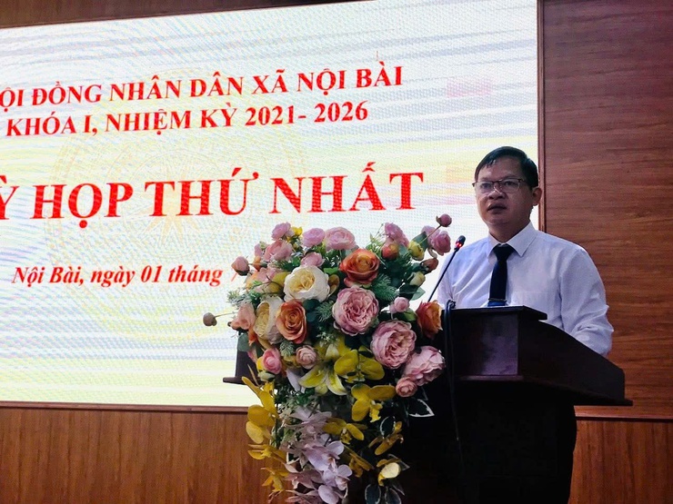 HĐND XÃ NỘI BÀI TỔ CHỨC KỲ HỌP THỨ NHẤT- Ảnh 2.