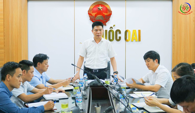 Hội nghị kiểm đếm, xử lý vi phạm đất đai, trật tự xây dựng trên địa bàn xã Quốc Oai- Ảnh 7.