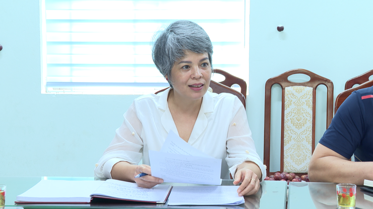 Phó Chủ tịch UBND xã An Khánh Bùi Thu Hương làm việc với Trung tâm Văn hóa, Thông tin và Thể thao xã- Ảnh 4.