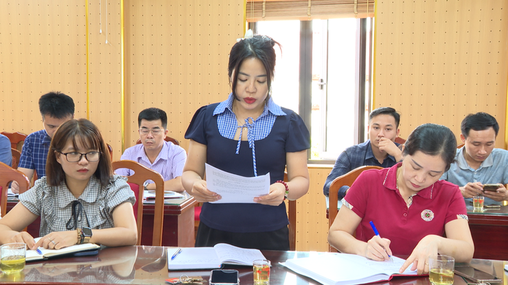 Hội nghị Ủy ban Mặt trận Tổ quốc xã An Khánh- Ảnh 4.