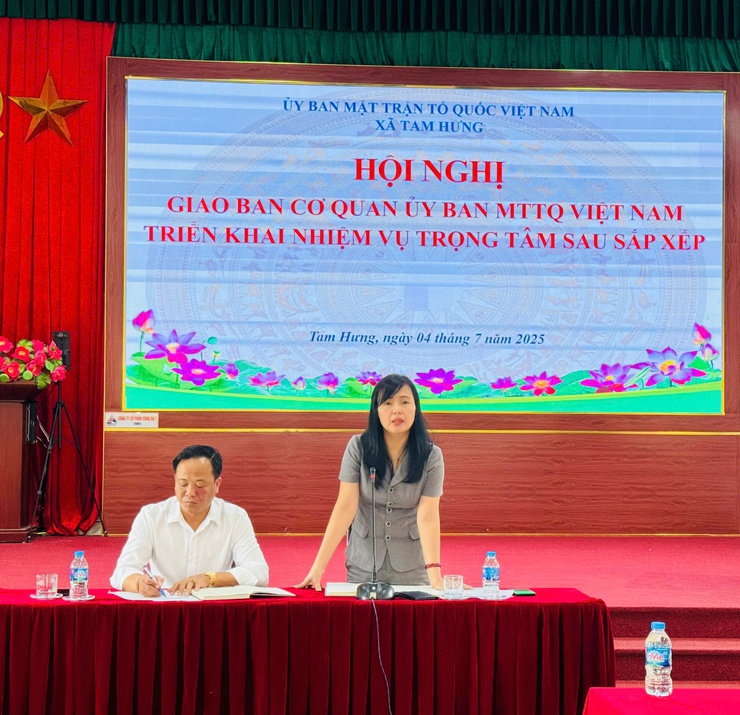 UBMTTQ Việt Nam xã Tam Hưng triển khai nhiệm vụ trọng tâm sau sắp xếp tổ chức- Ảnh 6.
