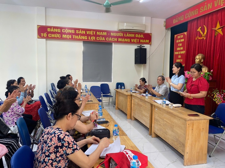 Hội LHPN phường Tây Hồ chủ động nắm bắt địa bàn sau sắp xếp mô hình chính quyền hai cấp- Ảnh 2.