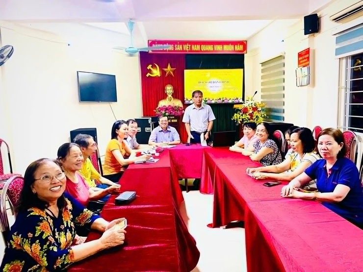 TDP: Tổ chức họp Hội nghị dân chính sơ kết 06 tháng đầu năm và triển khai nhiệm vụ 06 tháng cuối năm 2025- Ảnh 3.