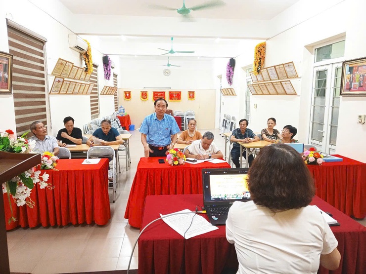 TDP: Tổ chức họp Hội nghị dân chính sơ kết 06 tháng đầu năm và triển khai nhiệm vụ 06 tháng cuối năm 2025- Ảnh 4.