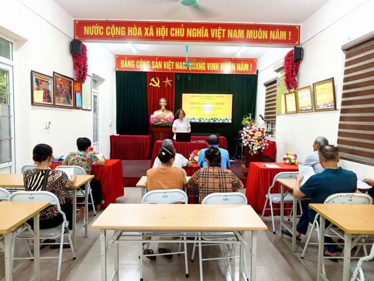 TDP: Tổ chức họp Hội nghị dân chính sơ kết 06 tháng đầu năm và triển khai nhiệm vụ 06 tháng cuối năm 2025- Ảnh 5.