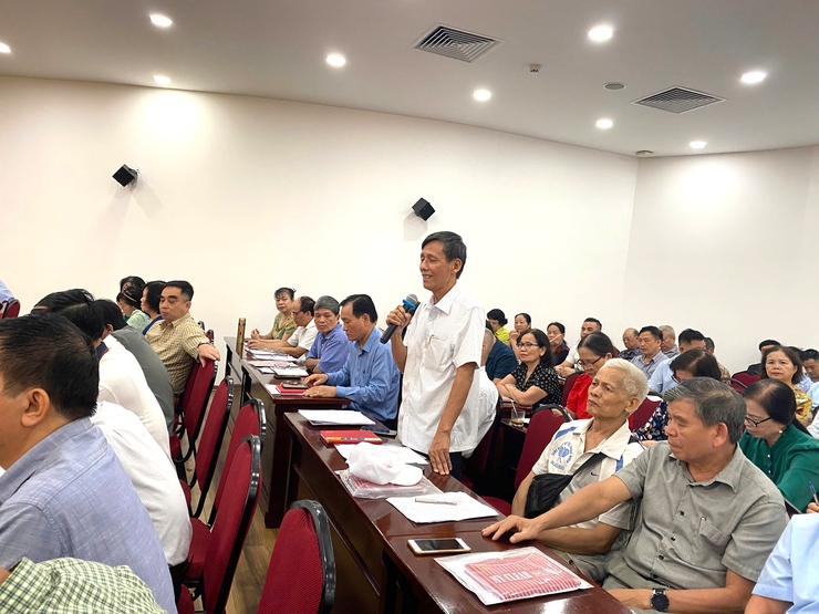Đảng ủy - HĐND - UBND - Ủy ban MTTQ Việt Nam phường Cầu Giấy tổ chức Hội nghị giao ban với các Bí thư Chi bộ, Tổ trưởng dân phố, Trưởng ban công tác mặt trận tháng 7/2025- Ảnh 4.
