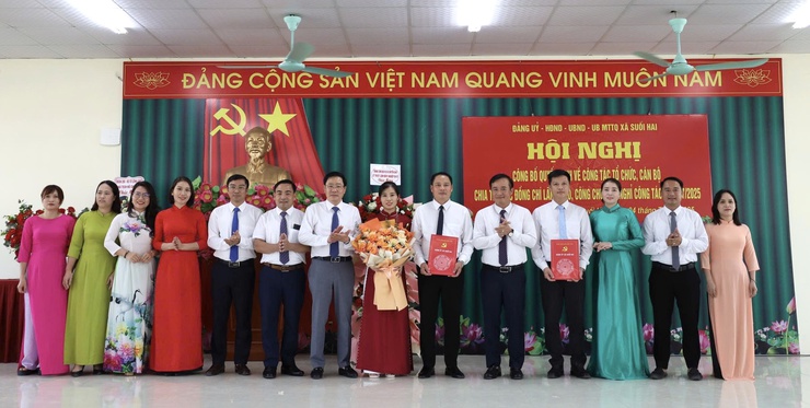Xã Suối Hai công bố các Quyết định về thành lập các cơ quan, bổ nhiệm cán bộ- Ảnh 5.