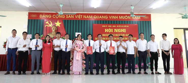 Xã Suối Hai công bố các Quyết định về thành lập các cơ quan, bổ nhiệm cán bộ- Ảnh 4.