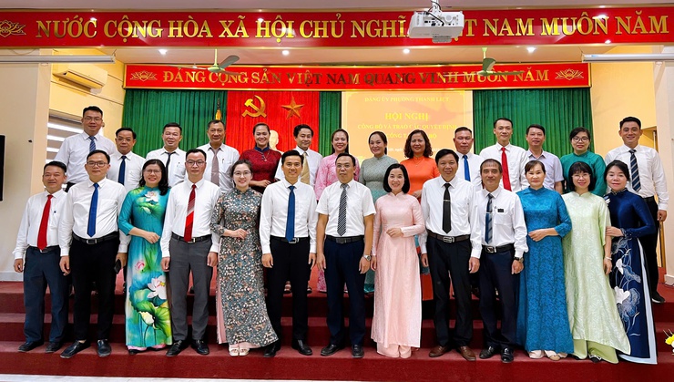 Đảng uỷ phường Thanh Liệt:  Củng cố tổ chức, sẵn sàng cho chặng đường mới- Ảnh 4.