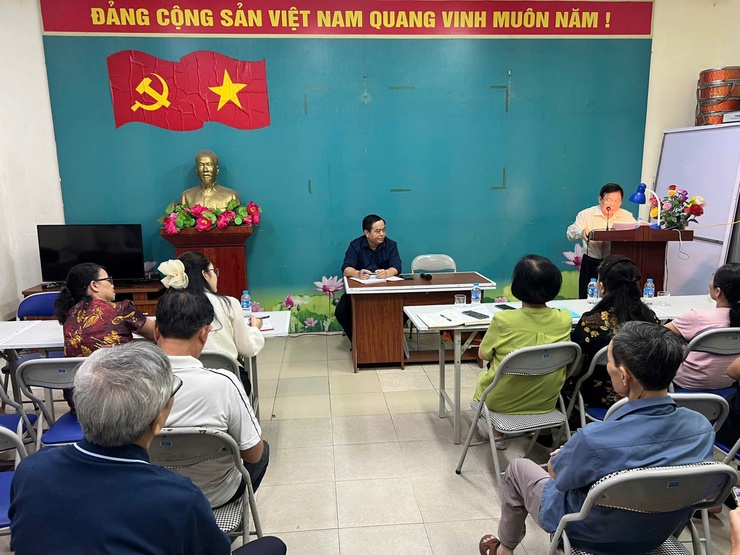 ĐẢNG ỦY PHƯỜNG THANH LIỆT: 100% ĐẢNG ỦY VIÊN VỀ DỰ SINH HOẠT TẠI CHI BỘ THÔN, TỔ DÂN PHỐ- Ảnh 4.