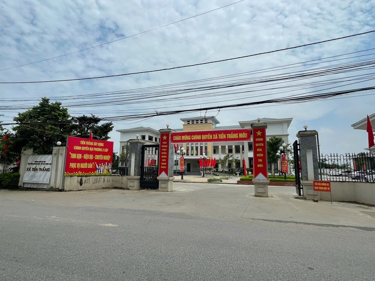Xã Tiến Thắng bắt nhịp từ cơ sở, sẵn sàng phục vụ nhân dân- Ảnh 1.