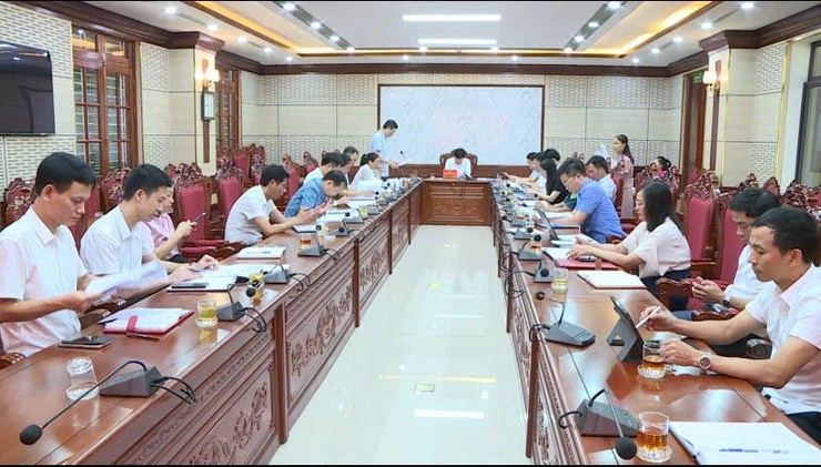 BTV Đảng uỷ nghe báo cáo công tác chuẩn bị Đại hội đại biểu Đảng bộ xã Phúc Thọ lần thứ I, nhiệm kỳ 2025–2030- Ảnh 3.
