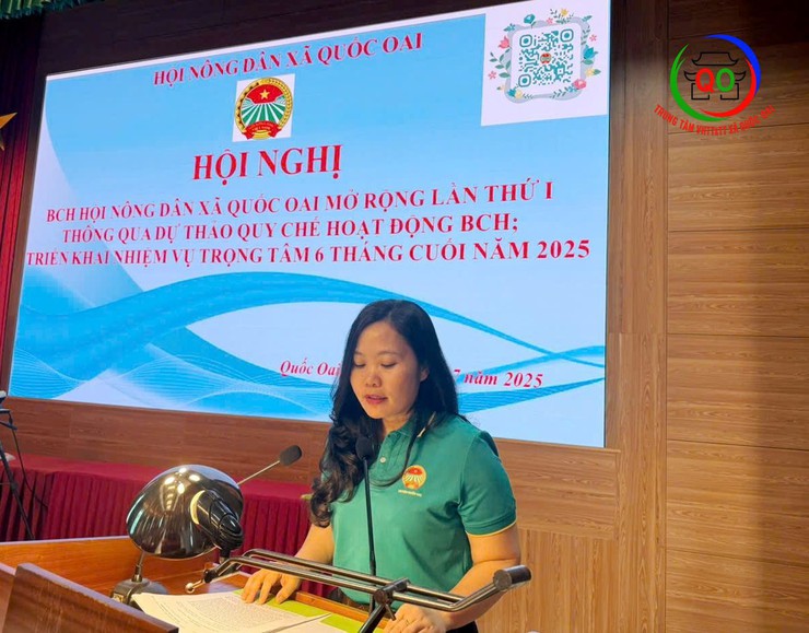 Hội nghị công bố Quyết định thành lập hội Nông dân xã Quốc Oai dấu mốc quan trọng trong công tác hội và phong trào nông dân- Ảnh 5.