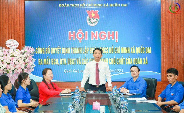 Xã Quốc Oai: Thành lập Đoàn TNCS Hồ Chí Minh xã Quốc Oai sau sáp nhập hành chính- Ảnh 4.