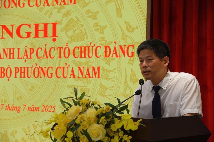 CÔNG BỐ QUYẾT ĐỊNH THÀNH LẬP 83 TỔ CHỨC CƠ SỞ ĐẢNG THUỘC ĐẢNG BỘ PHƯỜNG CỬA NAM- Ảnh 3.