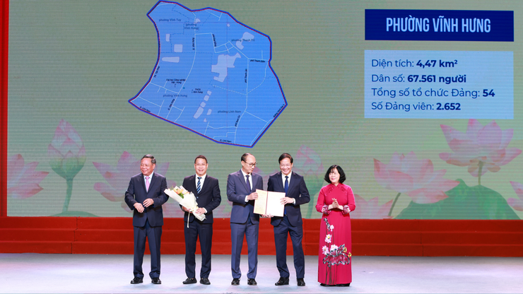 Chỉ định Chủ tịch, Phó Chủ tịch Ủy ban nhân dân phường Vĩnh Hưng nhiệm kỳ 2021 - 2026- Ảnh 1.