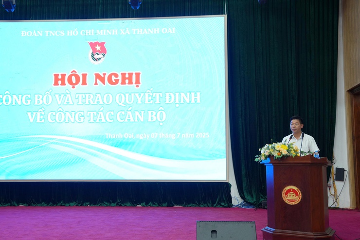 Xã Thanh Oai: 100 thanh niên tình nguyện hỗ trợ vận hành mô hình chính quyền hai cấp- Ảnh 2.