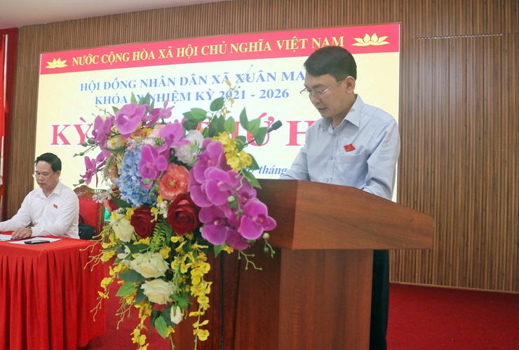HĐND xã Xuân Mai tổ chức thành công kỳ họp thứ hai- Ảnh 4.