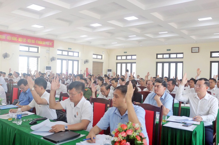 HĐND xã Xuân Mai tổ chức thành công kỳ họp thứ hai- Ảnh 6.