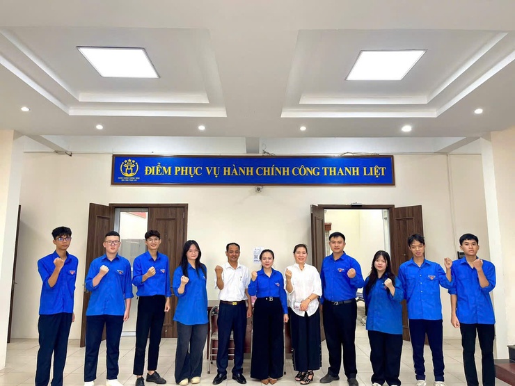 THANH NIÊN PHƯỜNG THANH LIỆT TÍCH CỰC HỖ TRỢ VẬN HÀNH MÔ HÌNH CHÍNH QUYỀN ĐỊA PHƯƠNG 2 CẤP- Ảnh 1.