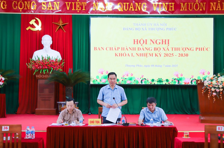 Đảng bộ xã Thượng Phúc tổ chức Hội nghị Ban Chấp hành mở rộng thống nhất một số nội dung quan trọng- Ảnh 3.