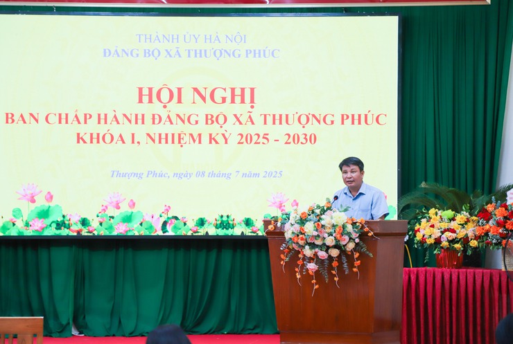 Đảng bộ xã Thượng Phúc tổ chức Hội nghị Ban Chấp hành mở rộng thống nhất một số nội dung quan trọng- Ảnh 4.