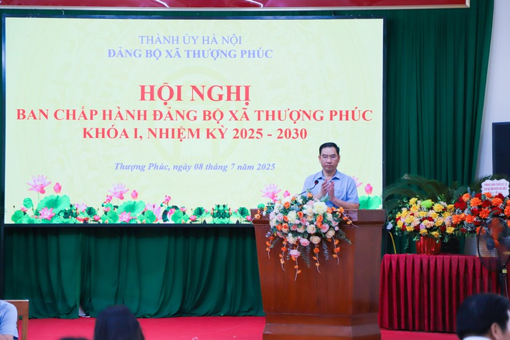 Đảng bộ xã Thượng Phúc tổ chức Hội nghị Ban Chấp hành mở rộng thống nhất một số nội dung quan trọng- Ảnh 5.