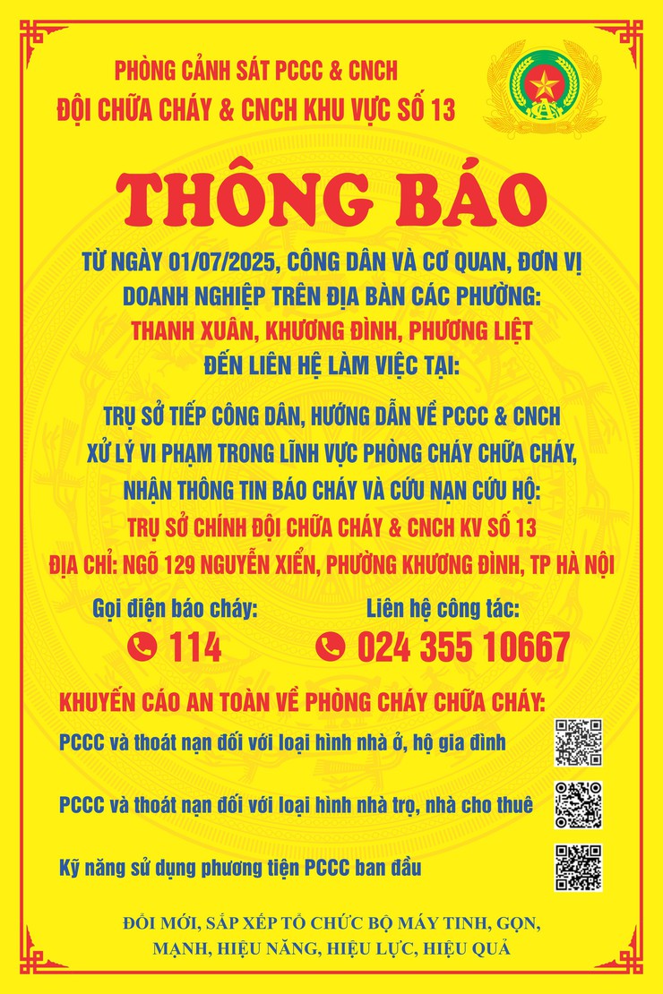 Thông tin chi tiết về lĩnh vực PCCC và CNCH sau khi triển khai mô hình tổ chức chính quyền 2 cấp và sắp xếp địa giới hành chính mới- Ảnh 1.