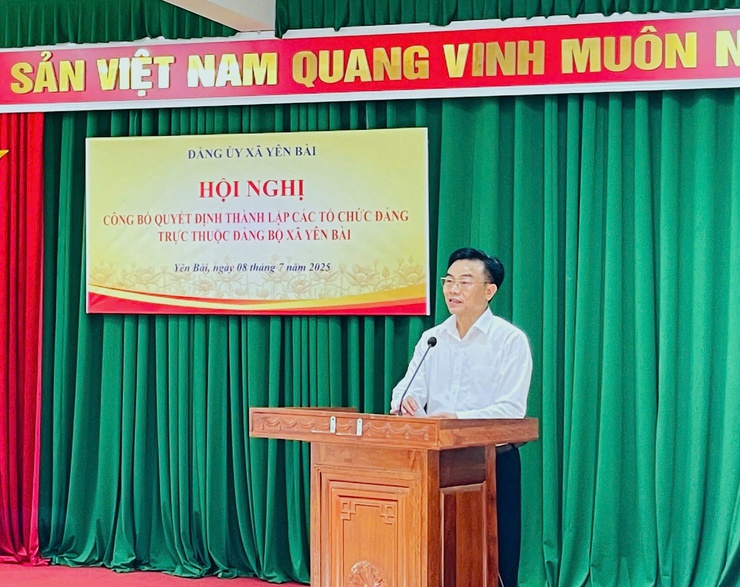 Xã Yên Bài kiện toàn hệ thống tổ chức cơ sở đảng trực thuộc - tăng cường sức mạnh lãnh đạo từ cơ sở.- Ảnh 1.