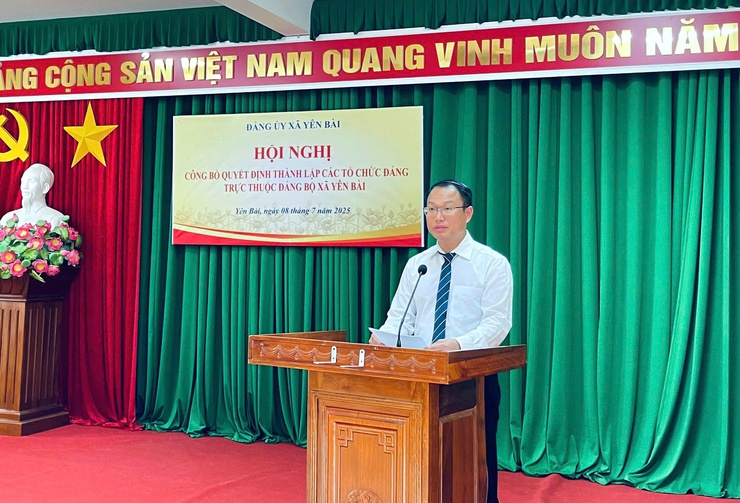 Xã Yên Bài kiện toàn hệ thống tổ chức cơ sở đảng trực thuộc - tăng cường sức mạnh lãnh đạo từ cơ sở.- Ảnh 2.