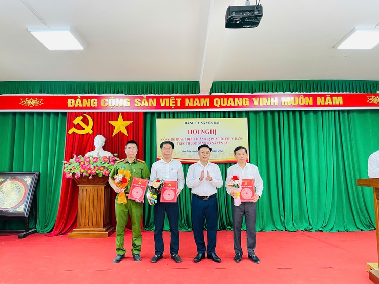Xã Yên Bài kiện toàn hệ thống tổ chức cơ sở đảng trực thuộc - tăng cường sức mạnh lãnh đạo từ cơ sở.- Ảnh 3.