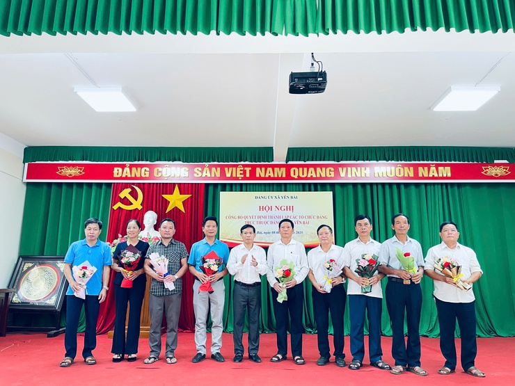 Xã Yên Bài kiện toàn hệ thống tổ chức cơ sở đảng trực thuộc - tăng cường sức mạnh lãnh đạo từ cơ sở.- Ảnh 7.