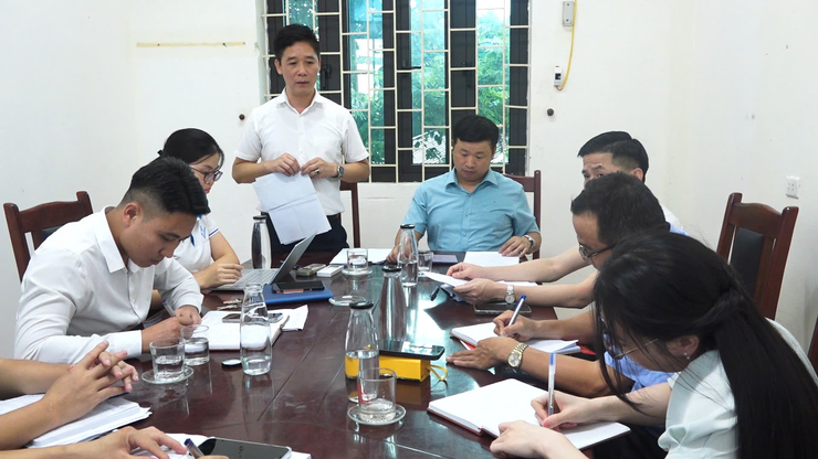 TIỂU BAN VĂN KIỆN ĐẠI HỘI ĐẠI BIỂU ĐẢNG BỘ XÃ DÂN HÒA HỌP PHIÊN THỨ NHẤT- Ảnh 1.