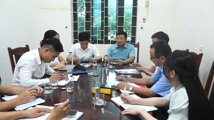 TIỂU BAN VĂN KIỆN ĐẠI HỘI ĐẠI BIỂU ĐẢNG BỘ XÃ DÂN HÒA HỌP PHIÊN THỨ NHẤT- Ảnh 3.