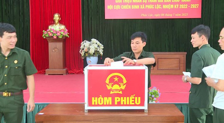 Hội nghị giới thiệu nhân sự tham gia Ban Chấp hành Hội CCB xã Phúc Lộc, nhiệm kỳ 2022-2027- Ảnh 4.