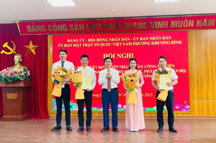 Khương Đình: Hoàn thiện bộ máy tổ chức theo mô hình mới, đảm bảo hiệu lực, hiệu quả- Ảnh 7.